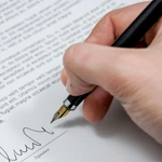 contract ondertekenen